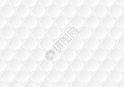 白色和浅灰色背景 无缝的抽象图案 矢量图几何学海报打印插图技术星星装饰品马赛克网格艺术背景图片