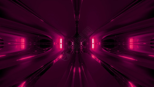 太空船隧道通道3d 壁纸背景图案ACN 9WG IIIWP 123渲染运动插图外星人墙纸玻璃走廊艺术反射反光背景图片