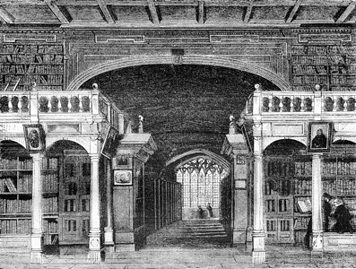 牛津大学图书馆牛津大学Bodleian图书馆内地 vi;背景