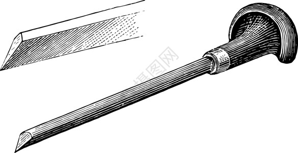 古董插图雕刻刻刀艺术白色黑色绘画背景图片