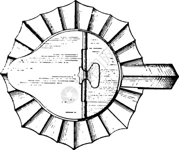 空气笔刷古迹图解的建构背景图片