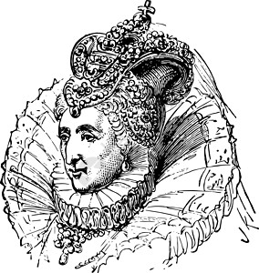 古典插图雕刻黑色白色艺术房子女王绘画君主背景图片