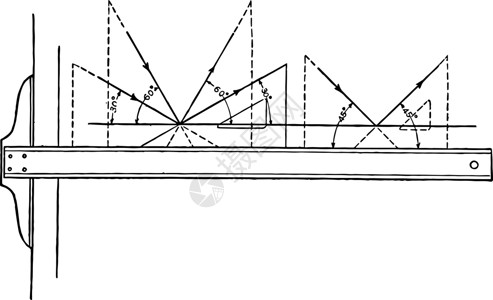 北纬30度使用三角形绘制线条 30 度 45 度 60 度 角度 i插画