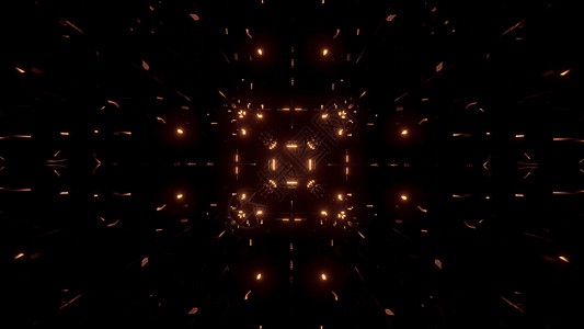 3d 插图壁纸背景的抽象光灯爆炸设计艺术渲染金子隧道墙纸运动3d背景图片