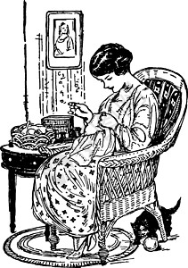莱因斯特妇女当主席 年久因诺琴蒂·伊杜斯特插画