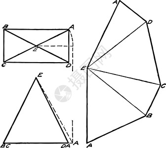 开发矩形金字塔古老插图背景图片