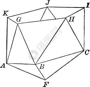 古代插图的一部分背景图片