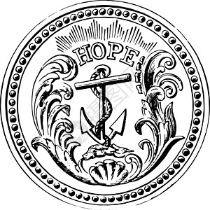 罗德岛海豹复古它制作图案艺术雕刻绘画插图商标注册黑色白色插画