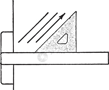 等腰三角形设置为45度 右侧建造等离子体插画