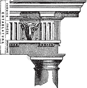 内脏 上层结构 古代雕刻背景图片