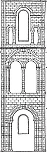 伟大一吻Transept 温彻斯特大教堂修道院定居点一湾插画
