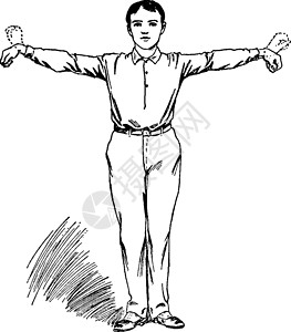 运动复古插画白色插图艺术黑色绘画手臂雕刻背景图片