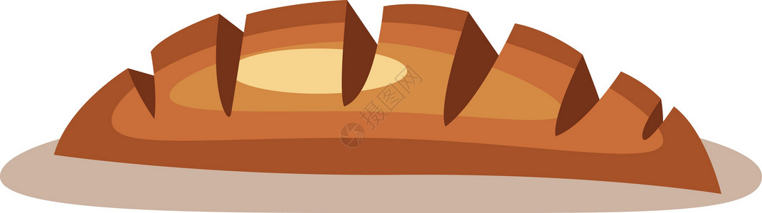巧克力蛋糕矢量颜色说明蛋糕奶油奶油状甜点棕色派对绘画插图生日巧克力背景图片