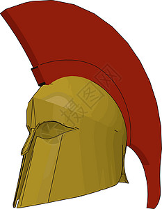 中世纪装甲矢量或颜色插图背景图片