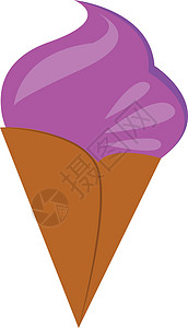 巧克力条矢量或颜色插图甜点奶油状绘画背景图片