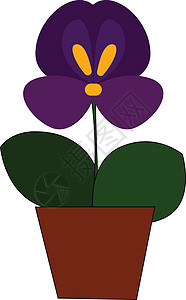 板状植物矢量或彩色插图背景图片