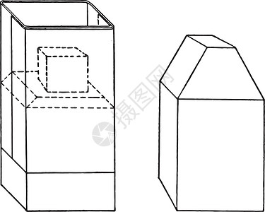 内维诺娃整块的纸包着组织 维内塔格插画