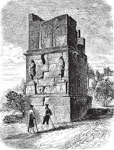 维朗德里城堡塔拉贡纳附近的西皮奥塔 -高德里的画像 阿夫插画