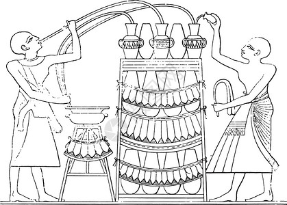 埃及抽水 古代雕刻背景图片