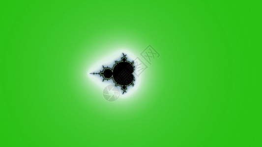 金属绿颜色的分形递归艺术几何学绿色螺旋背景图片