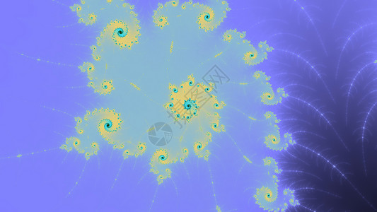 Mandelbrot 分形螺旋 colorfu墙纸螺旋形背景图片