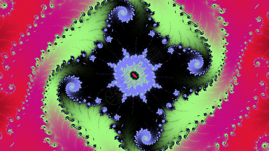 Mandelbrot 分形螺旋 colorfu螺旋形墙纸背景图片