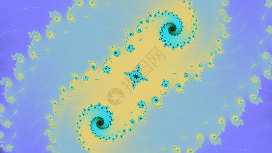 Mandelbrot 分形螺旋 colorfu墙纸螺旋形背景图片