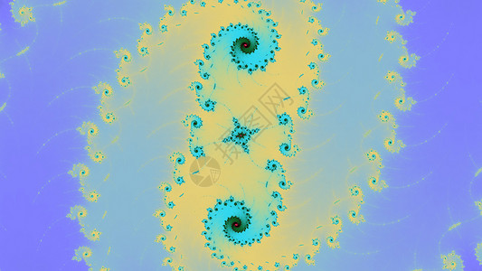 Mandelbrot 分形螺旋 colorfu螺旋形墙纸背景图片