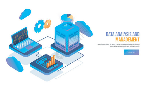 连接到智能手机的Isoectric膝上型计算机和带有Infogra的服务器技术桌面报告互联网安全网页页面横幅数据库网络背景图片