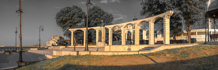 康斯坦察黑海纪念馆高清图片