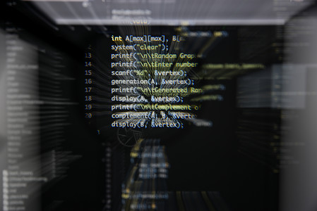 素材代码算法真实 c c 代码开发屏幕 正在编程工作流程 astrac来源数据语言监视器技术电脑混帐设计师开发商托管背景