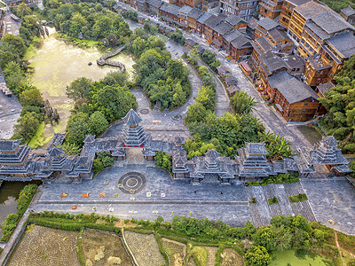 夏青东村村庄文化旅行旅游日出国籍建筑天空建筑学眼睛高清图片