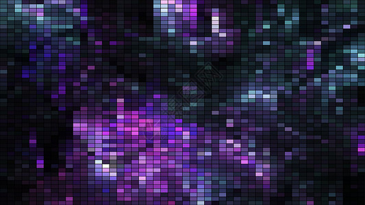 带方形粒子的马赛克这是计算机生成的抽象数字技术背景3d 渲染背景正方形商业艺术弯曲灯泡诊所控制创造力网络音乐会背景图片