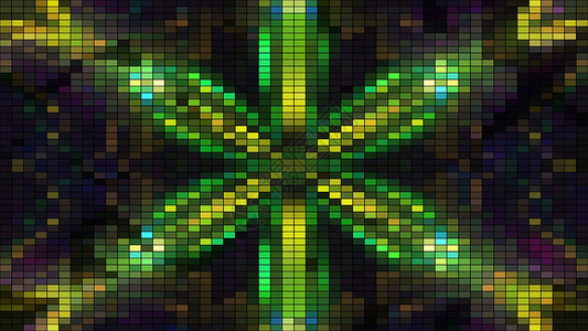 带方形粒子的马赛克这是计算机生成的抽象数字技术背景3d 渲染背景诊所卡片音乐会网络几何学弯曲创造力艺术控制商业背景图片