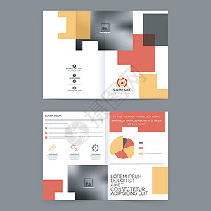 企业宣传册模板设计海报杂志目录商业小册子图表营销办公室报告创造力背景图片