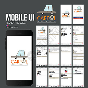 手机网站设计移动应用的材料设计UIUX星级屏幕预览体验反应手机用户网页界面技术设计图片