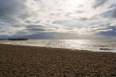 布莱顿海滩欧洲霍夫高清图片