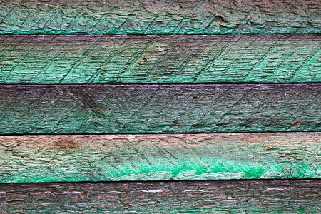 与木板的绿色背景硬木表面绿板木头材料背景图片