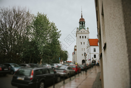 波兰什切素的波美拉尼亚公爵城堡旅行建筑学纪念碑街道景观办公室地标历史性遗产建筑背景图片