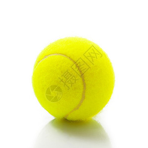 白背景的孤立网球Name背景图片