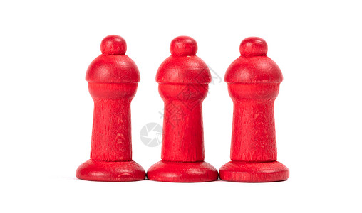 休闲游戏的木制棋子商业典当红色联盟氏族木板问题夫妻白色理念背景图片