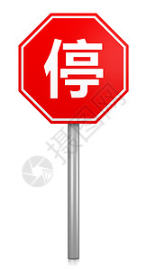 中文站路标背景图片