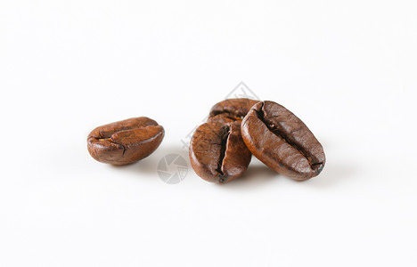 烤咖啡豆棕色烘烤贸易背景图片