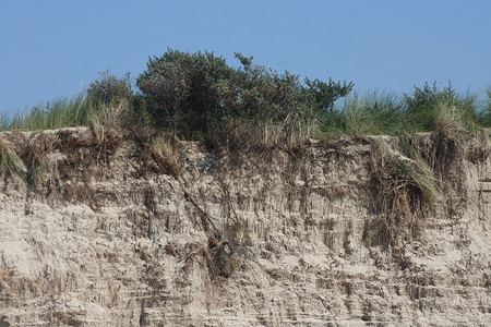 沙沙悬崖长笛沙丘窒息雪崩低潮危险高清图片