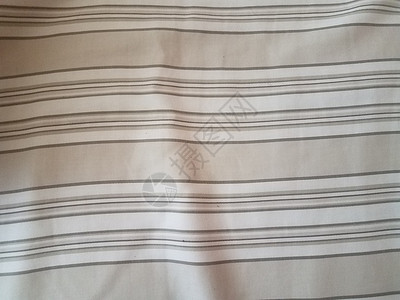 带有平行线条的棕色和白白色床单织物纺织品平行线亚麻背景图片