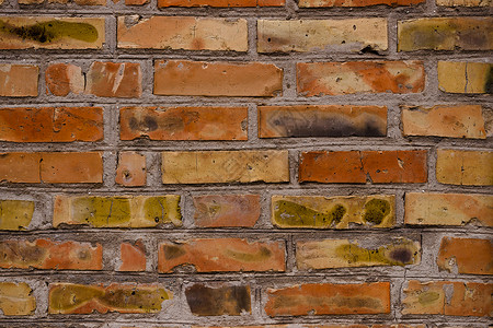 旧的橙色砖墙图案 砖背景 好壁纸石工石头材料历史砖块墙纸建筑石墙建筑学老化背景图片