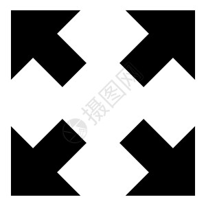 从中心图标黑色图案指向不同方向的四个箭头背景图片