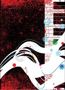 爵士阵背景艺术俱乐部海报绘画音乐键盘爵士乐艺术品蓝调背景图片