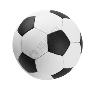 足球球游戏团队皮革竞赛黑色圆圈运动圆形白色工作室背景图片