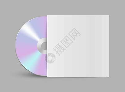 CD专辑CD 或 DVD 光盘 逼真的矢量光盘插图磁盘记录剪裁配乐标签歌曲艺术圆圈蓝色设计图片